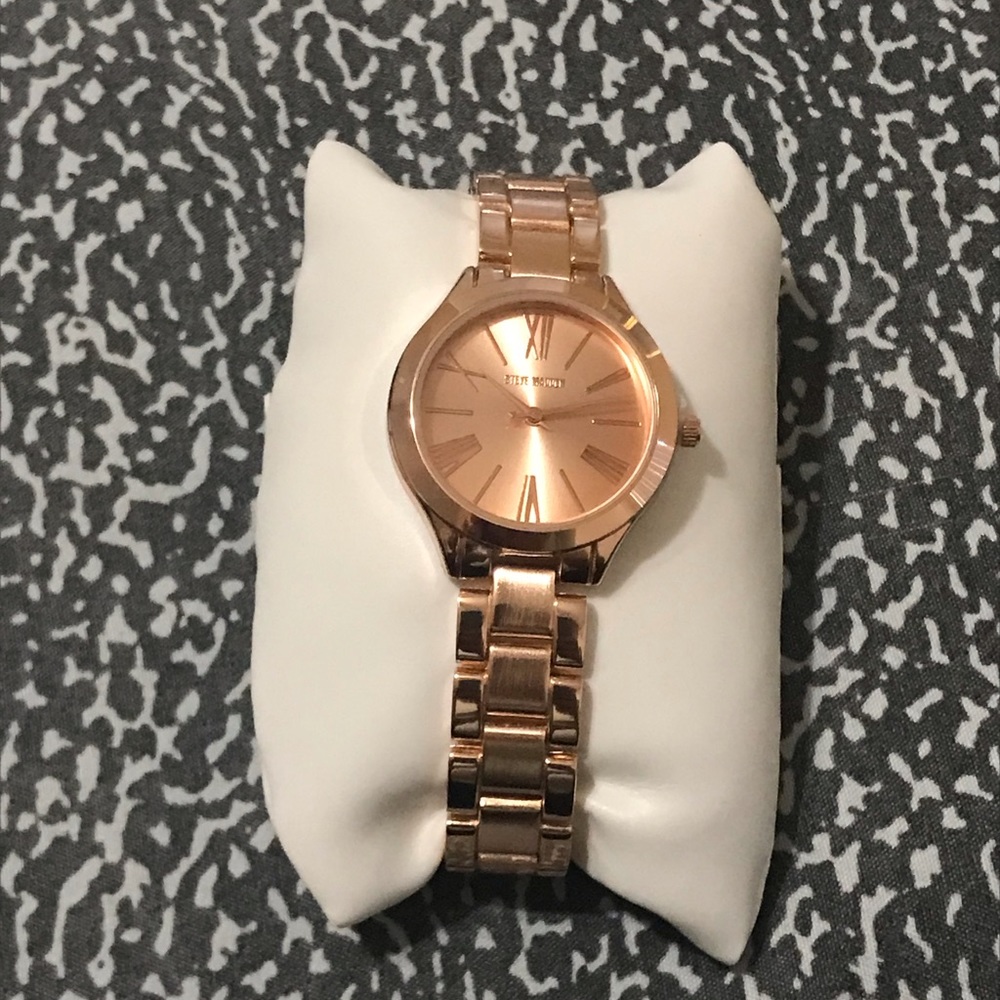 Rose gold Steve Madden Watch